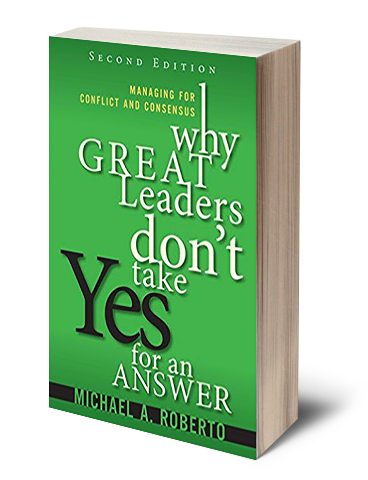 Book by Dr. Michael Roberto