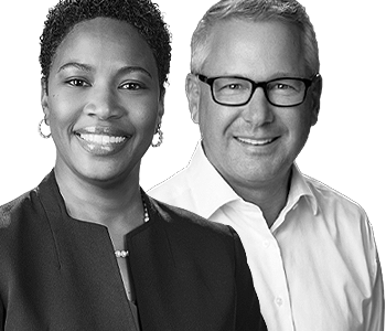 Ellen Burts-Cooper and Mark Jesty