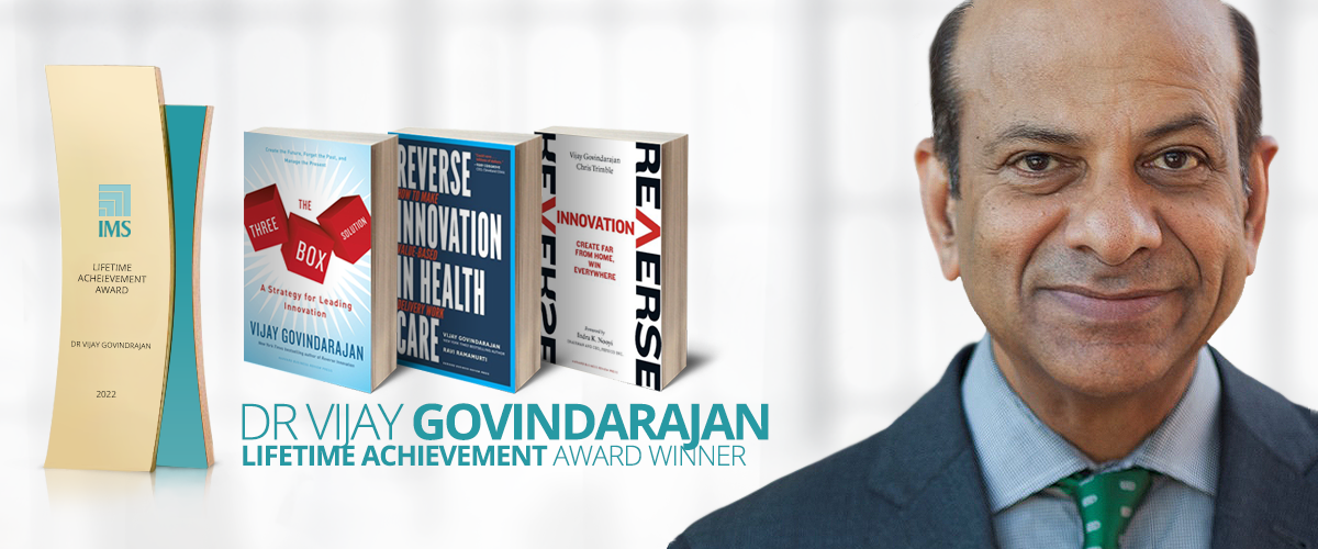 IMS Lifetime Achievement Award - Dr. Vijay Govindarajan